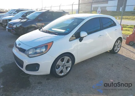 2012 Kia Rio5 Sx из США, поврежденный, VIN KNADN5A32C6016384